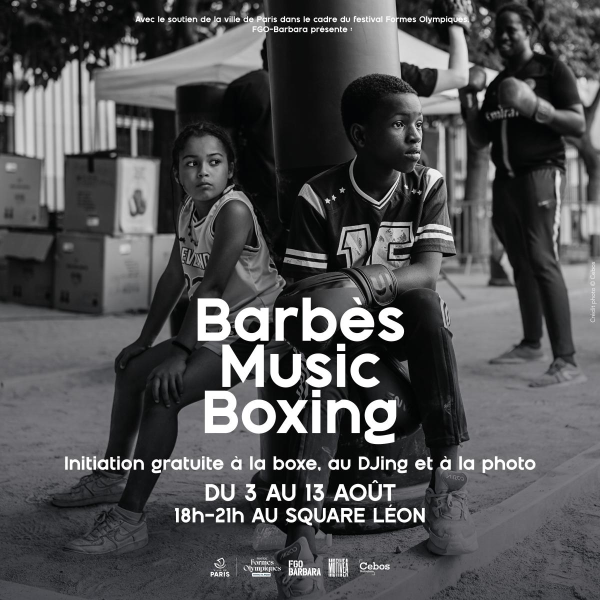 Barbes Music Boxing square léon août